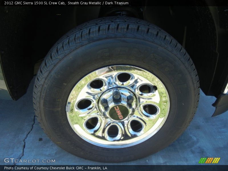 Stealth Gray Metallic / Dark Titanium 2012 GMC Sierra 1500 SL Crew Cab