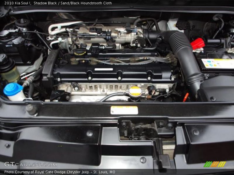 Shadow Black / Sand/Black Houndstooth Cloth 2010 Kia Soul !