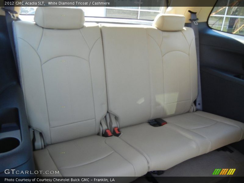 White Diamond Tricoat / Cashmere 2012 GMC Acadia SLT