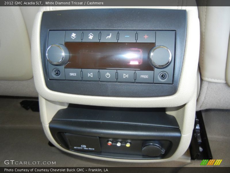 White Diamond Tricoat / Cashmere 2012 GMC Acadia SLT