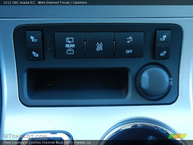 White Diamond Tricoat / Cashmere 2012 GMC Acadia SLT