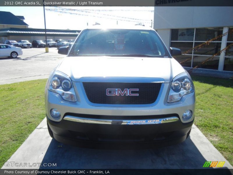 Quicksilver Metallic / Light Titanium 2012 GMC Acadia SL