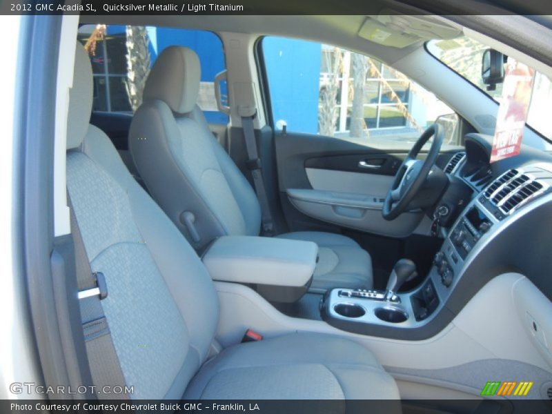 Quicksilver Metallic / Light Titanium 2012 GMC Acadia SL