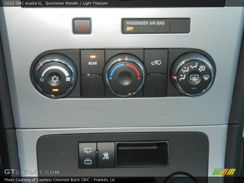 Quicksilver Metallic / Light Titanium 2012 GMC Acadia SL