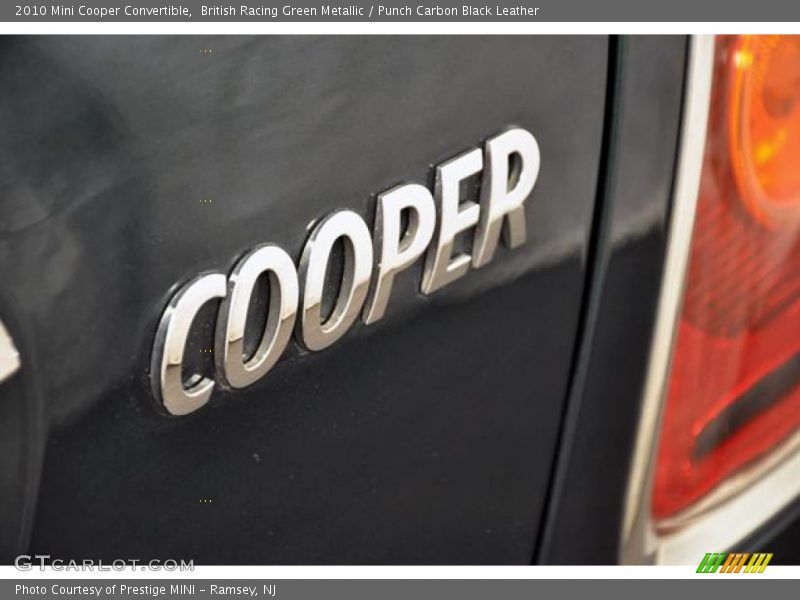 British Racing Green Metallic / Punch Carbon Black Leather 2010 Mini Cooper Convertible