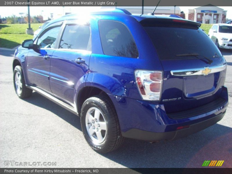 Laser Blue Metallic / Light Gray 2007 Chevrolet Equinox LT AWD