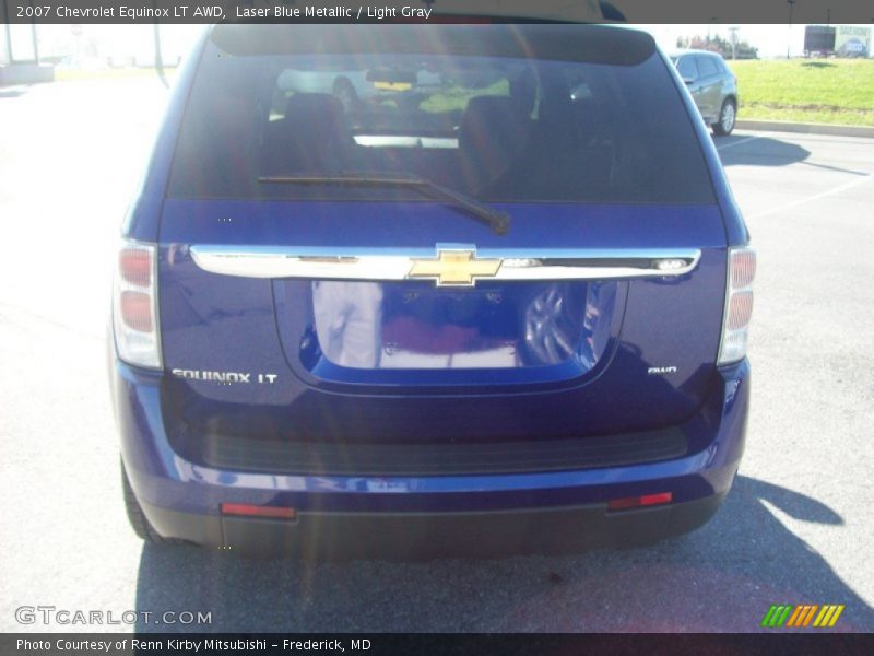 Laser Blue Metallic / Light Gray 2007 Chevrolet Equinox LT AWD
