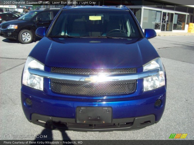 Laser Blue Metallic / Light Gray 2007 Chevrolet Equinox LT AWD