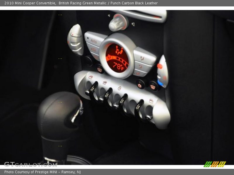 British Racing Green Metallic / Punch Carbon Black Leather 2010 Mini Cooper Convertible