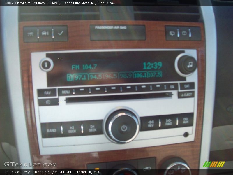 Laser Blue Metallic / Light Gray 2007 Chevrolet Equinox LT AWD