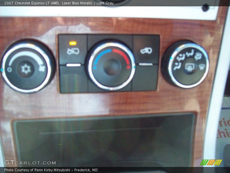 Laser Blue Metallic / Light Gray 2007 Chevrolet Equinox LT AWD
