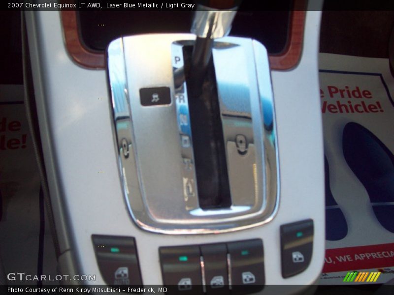 Laser Blue Metallic / Light Gray 2007 Chevrolet Equinox LT AWD