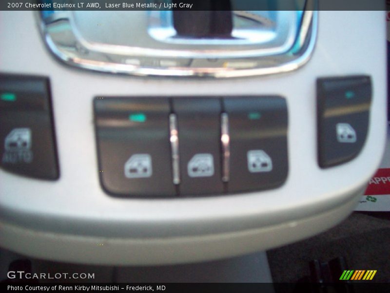 Laser Blue Metallic / Light Gray 2007 Chevrolet Equinox LT AWD