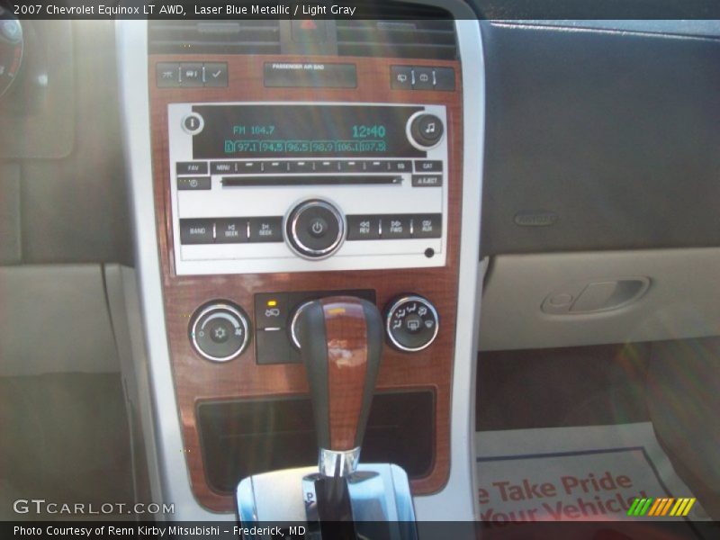 Laser Blue Metallic / Light Gray 2007 Chevrolet Equinox LT AWD