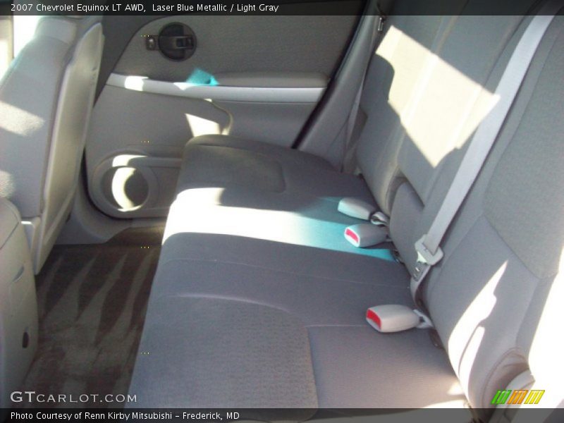 Laser Blue Metallic / Light Gray 2007 Chevrolet Equinox LT AWD