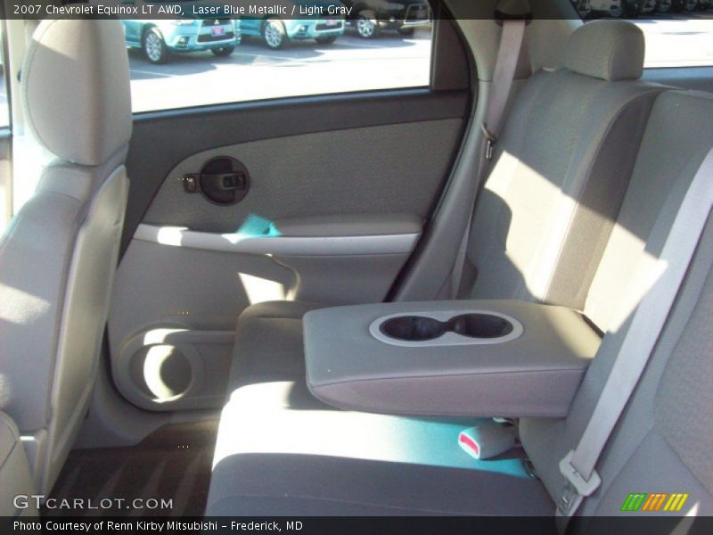 Laser Blue Metallic / Light Gray 2007 Chevrolet Equinox LT AWD