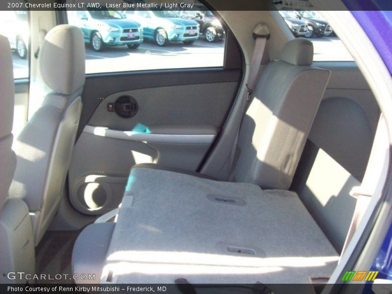 Laser Blue Metallic / Light Gray 2007 Chevrolet Equinox LT AWD