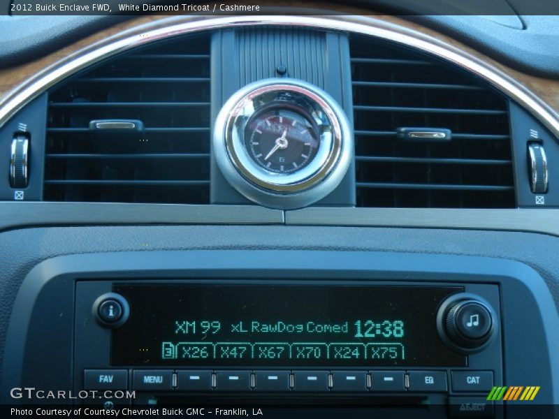 White Diamond Tricoat / Cashmere 2012 Buick Enclave FWD