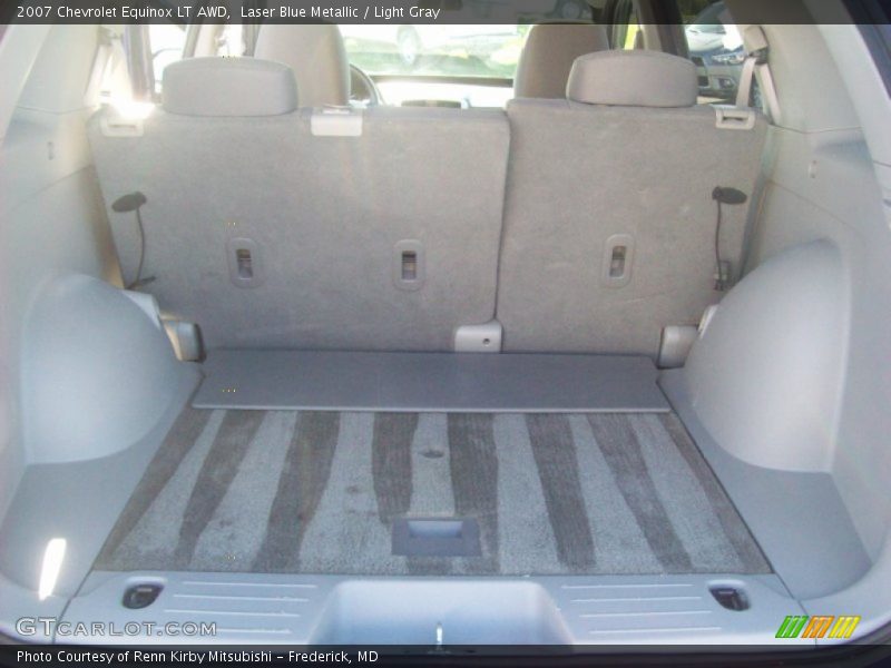 Laser Blue Metallic / Light Gray 2007 Chevrolet Equinox LT AWD