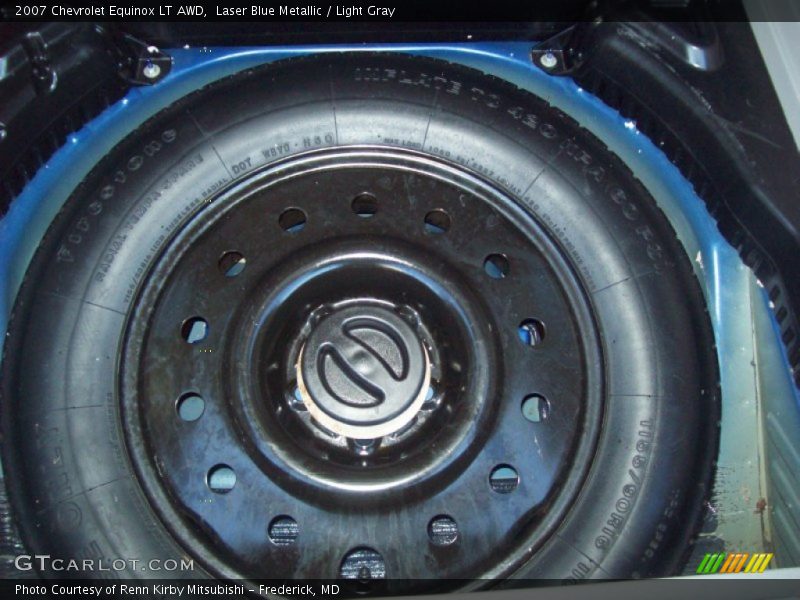 Laser Blue Metallic / Light Gray 2007 Chevrolet Equinox LT AWD