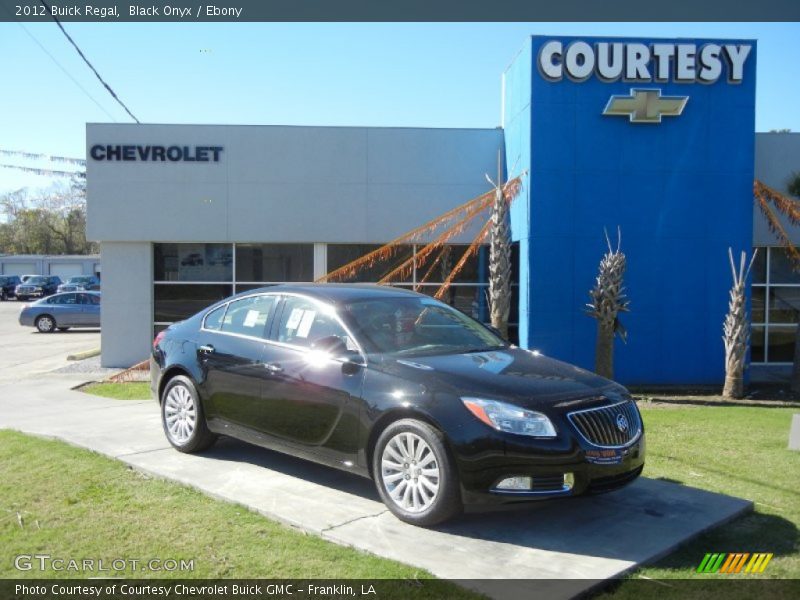Black Onyx / Ebony 2012 Buick Regal