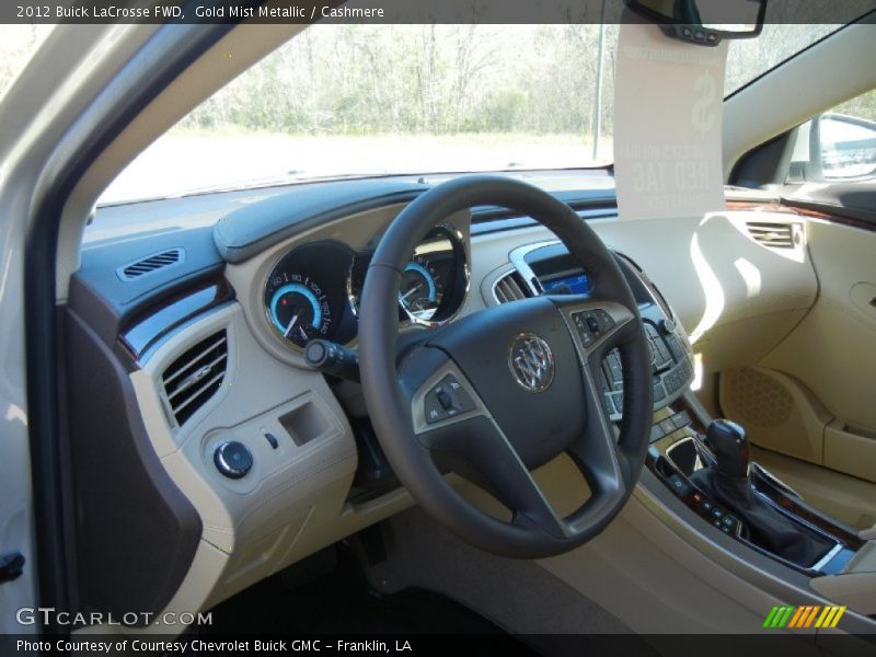 Gold Mist Metallic / Cashmere 2012 Buick LaCrosse FWD