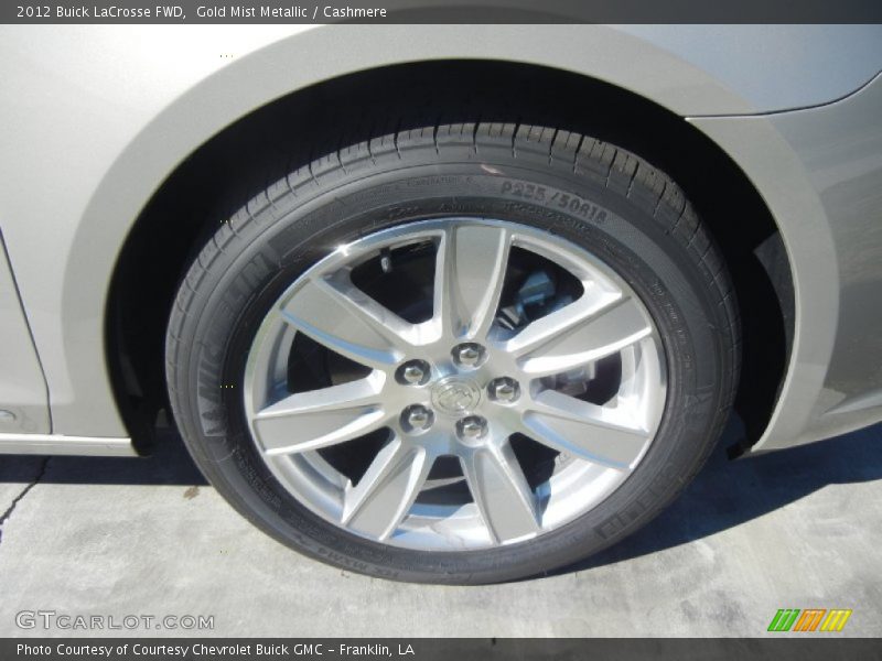 Gold Mist Metallic / Cashmere 2012 Buick LaCrosse FWD