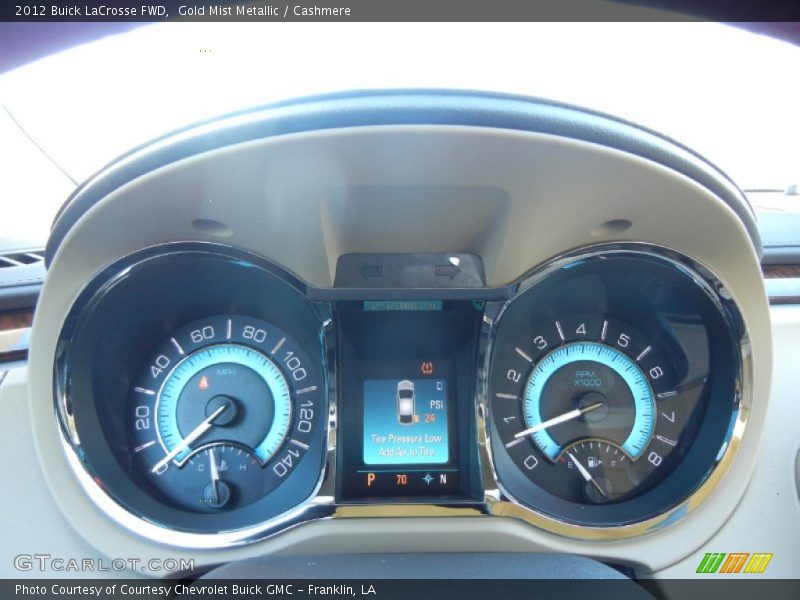 Gold Mist Metallic / Cashmere 2012 Buick LaCrosse FWD