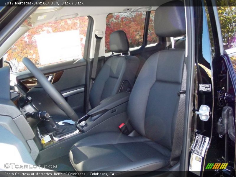 Black / Black 2012 Mercedes-Benz GLK 350