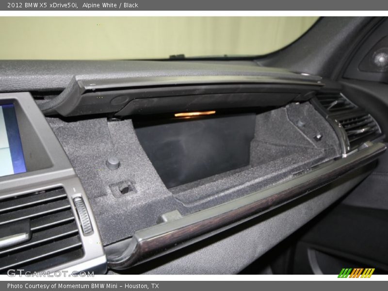 Alpine White / Black 2012 BMW X5 xDrive50i