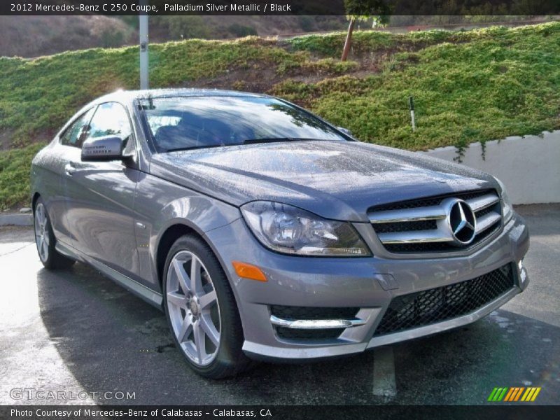 Front 3/4 View of 2012 C 250 Coupe