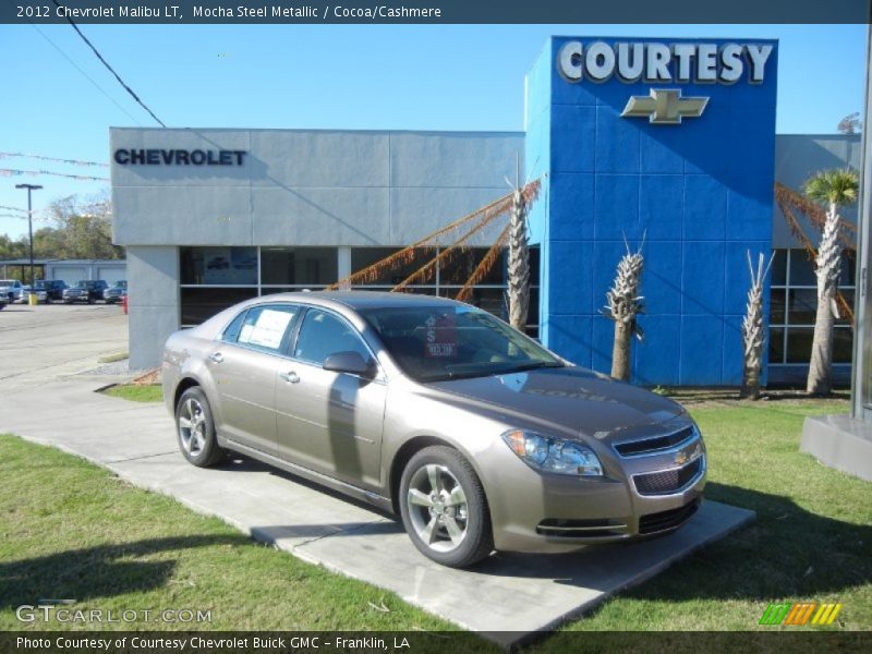 Mocha Steel Metallic / Cocoa/Cashmere 2012 Chevrolet Malibu LT