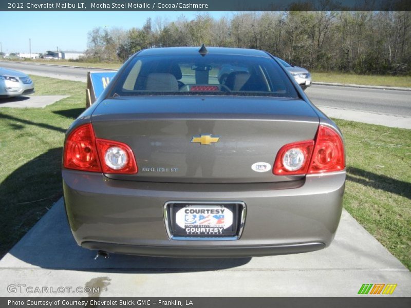 Mocha Steel Metallic / Cocoa/Cashmere 2012 Chevrolet Malibu LT