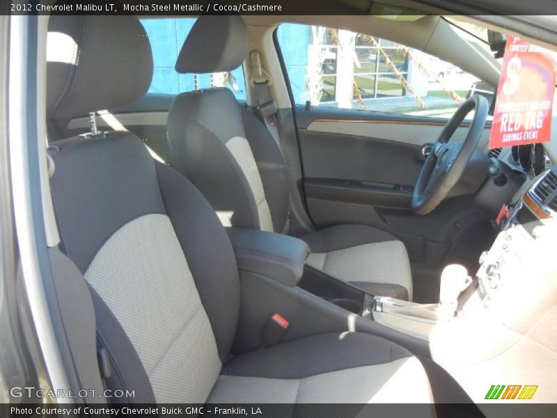 Mocha Steel Metallic / Cocoa/Cashmere 2012 Chevrolet Malibu LT