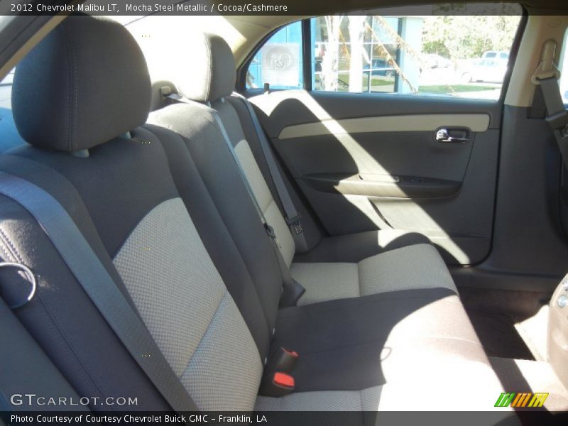 Mocha Steel Metallic / Cocoa/Cashmere 2012 Chevrolet Malibu LT