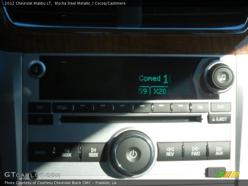 Mocha Steel Metallic / Cocoa/Cashmere 2012 Chevrolet Malibu LT