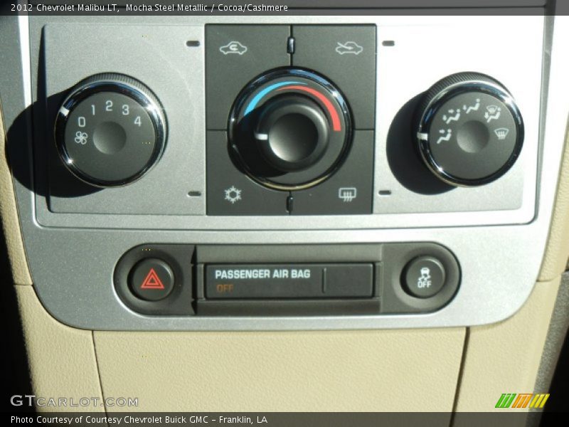 Mocha Steel Metallic / Cocoa/Cashmere 2012 Chevrolet Malibu LT