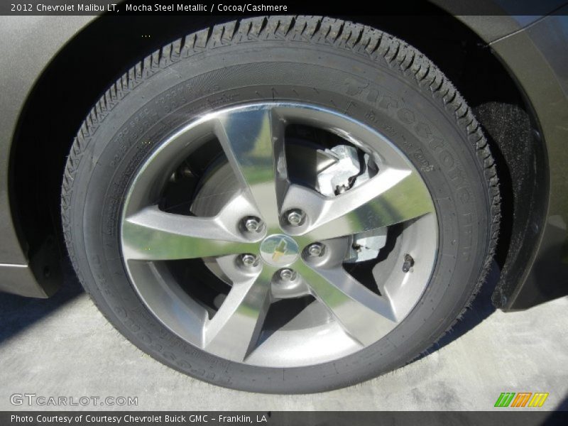 Mocha Steel Metallic / Cocoa/Cashmere 2012 Chevrolet Malibu LT
