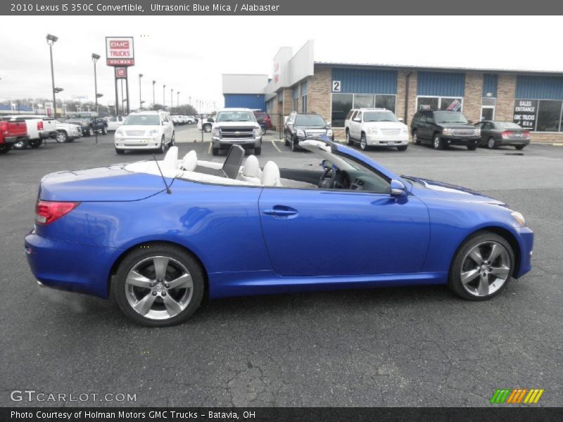 Ultrasonic Blue Mica / Alabaster 2010 Lexus IS 350C Convertible