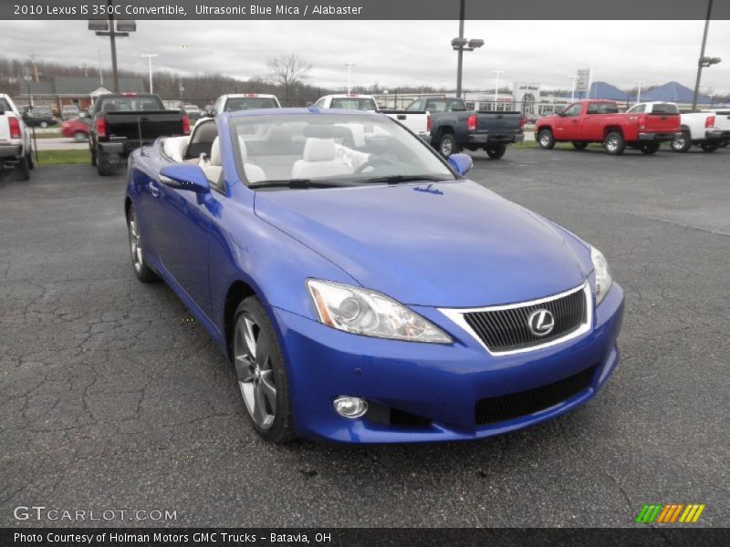Ultrasonic Blue Mica / Alabaster 2010 Lexus IS 350C Convertible