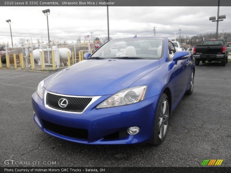 Ultrasonic Blue Mica / Alabaster 2010 Lexus IS 350C Convertible