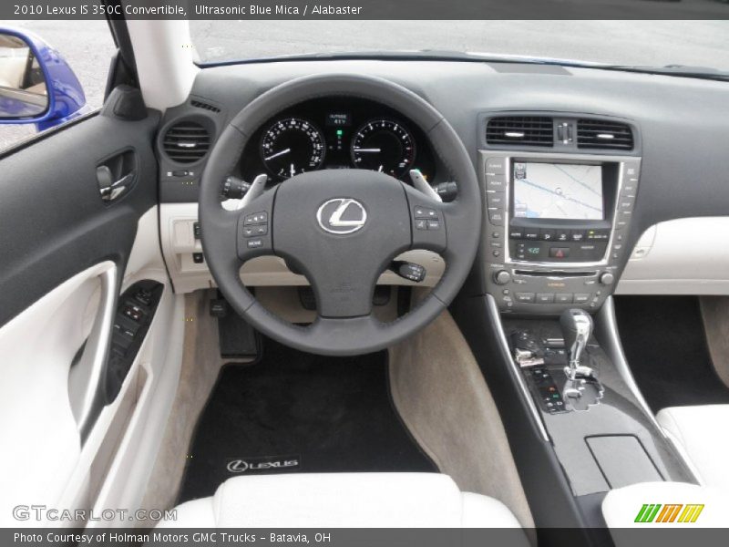 Ultrasonic Blue Mica / Alabaster 2010 Lexus IS 350C Convertible