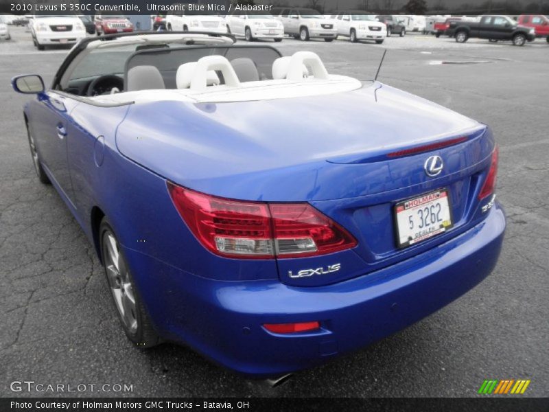 Ultrasonic Blue Mica / Alabaster 2010 Lexus IS 350C Convertible