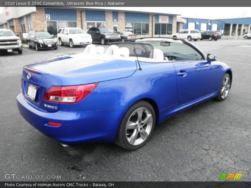Ultrasonic Blue Mica / Alabaster 2010 Lexus IS 350C Convertible