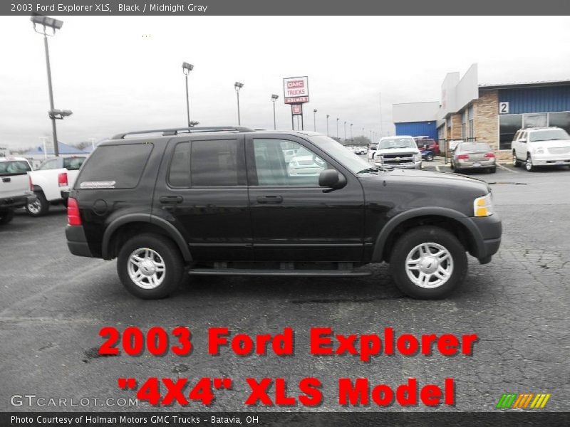 Black / Midnight Gray 2003 Ford Explorer XLS