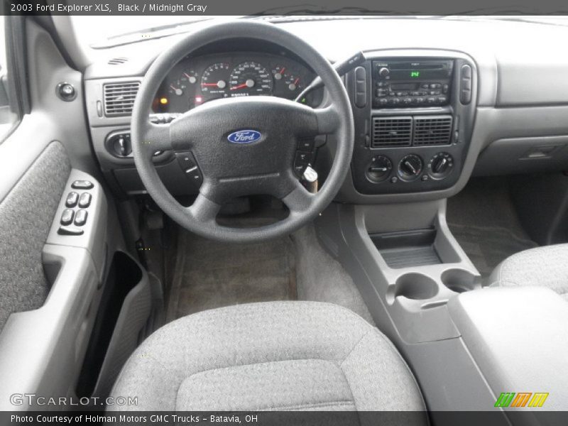 Black / Midnight Gray 2003 Ford Explorer XLS