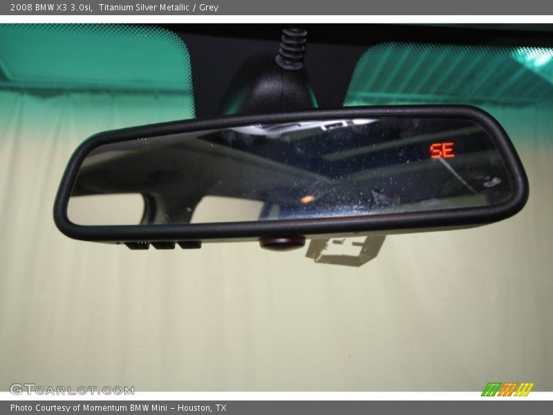 Titanium Silver Metallic / Grey 2008 BMW X3 3.0si