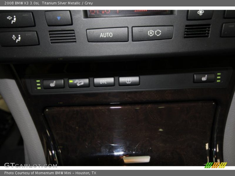 Titanium Silver Metallic / Grey 2008 BMW X3 3.0si