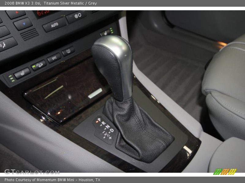 Titanium Silver Metallic / Grey 2008 BMW X3 3.0si