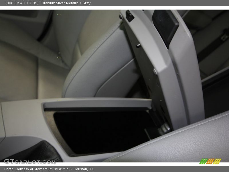 Titanium Silver Metallic / Grey 2008 BMW X3 3.0si